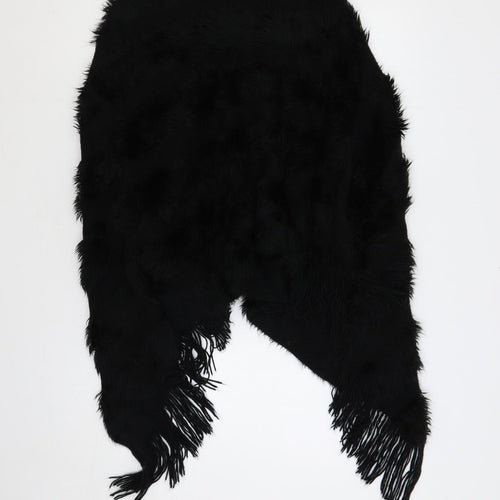 Debenhams Womens Black Overcoat Poncho One Size