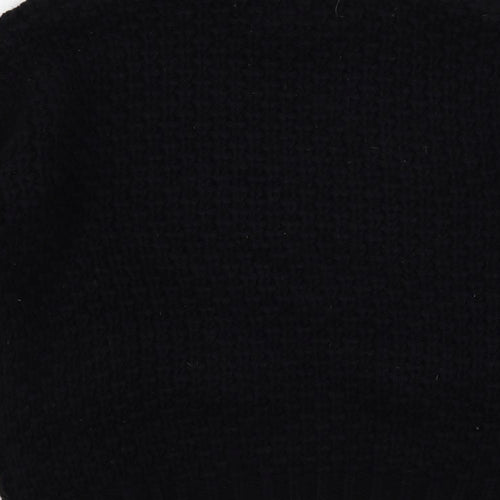 Scotch & Soda Womens Blue Mock Neck Acrylic Pullover Jumper Size M