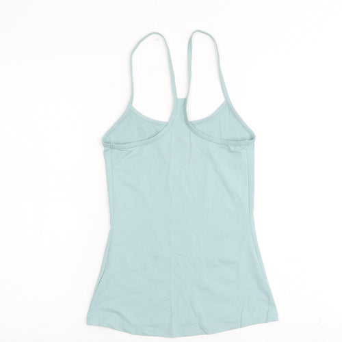 GOODMOVE Womens Green Polyester Camisole Tank Size 6 Scoop Neck Pullover