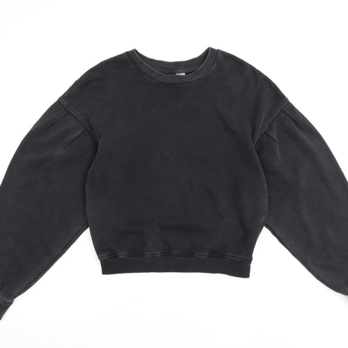 H&M Womens Black Camel Pullover Sweatshirt Size S Pullover