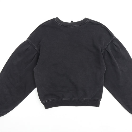 H&M Womens Black Camel Pullover Sweatshirt Size S Pullover