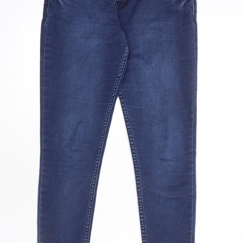 High Star Womens Blue Cotton Skinny Jeans Size 28 in L26 in Regular Zip