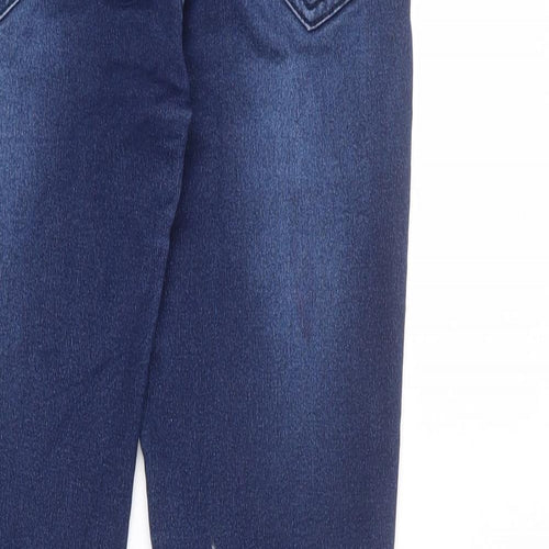 High Star Womens Blue Cotton Skinny Jeans Size 28 in L26 in Regular Zip