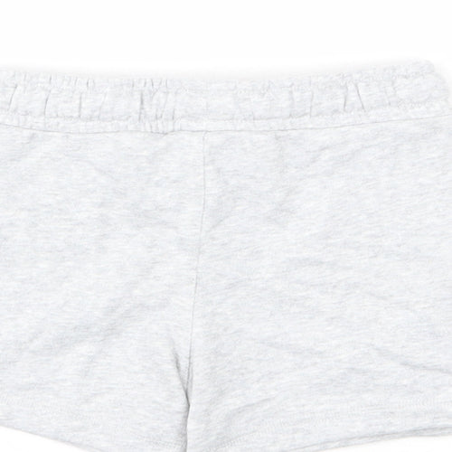 Marks and Spencer Boys Grey Cotton Sweat Shorts Size 2-3 Years Regular