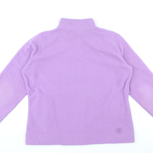 EWM Womens Purple Jacket Size XL Zip