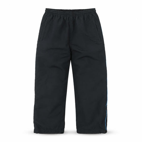 PB Sport Boys Black Polyester Jogger Trousers Size 11-12 Years L24 in Regular Pullover - Adjustable Waist