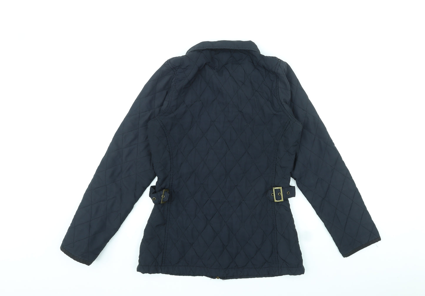 Trespass Womens Black Quilted Jacket Size XS Zip