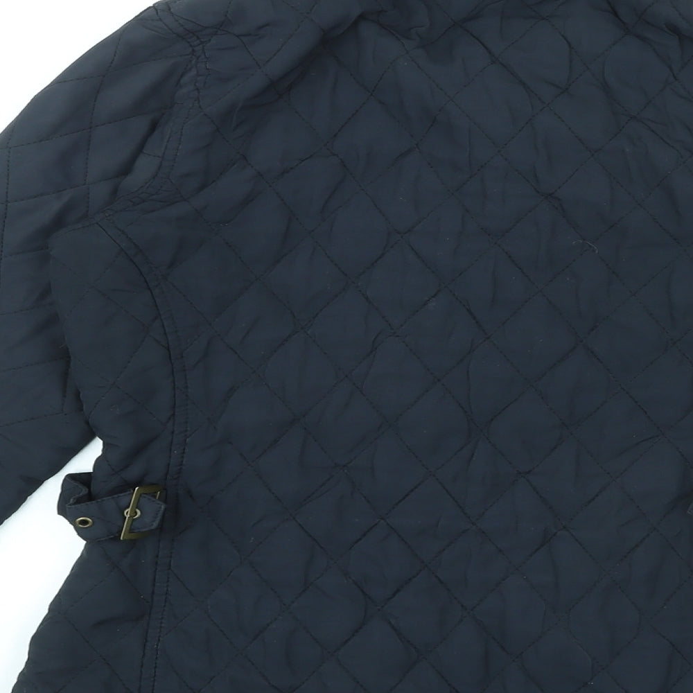 Trespass Womens Black Quilted Jacket Size XS Zip