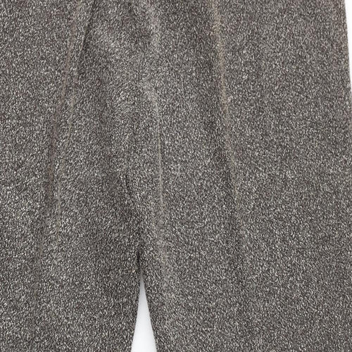 Agenda Womens Brown Polyester Trousers Size 20 L30 in Regular Zip