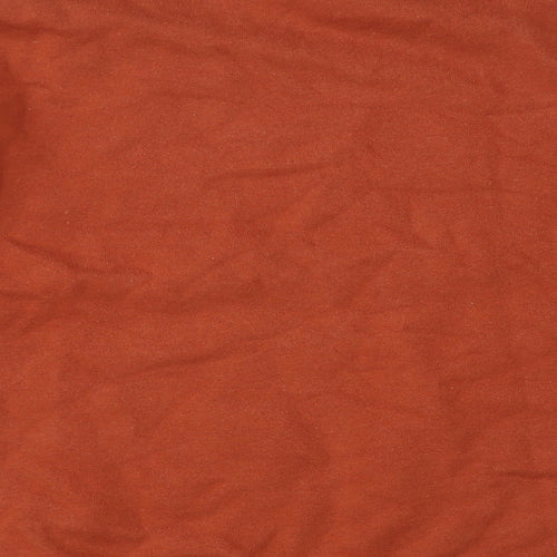 Topman Mens Brown Cotton Pullover Sweatshirt Size S