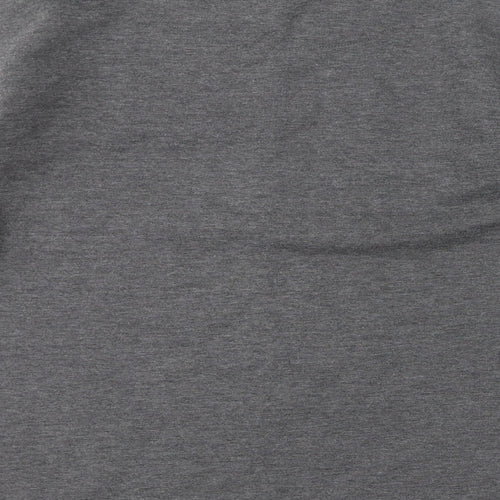 Closure Mens Grey Polyester Pullover Sweatshirt Size L