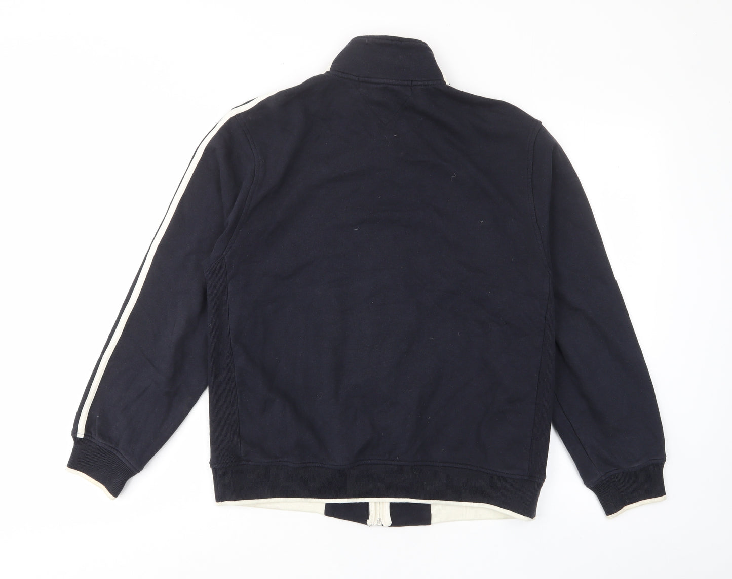 NEXT Mens Blue Cotton Full Zip Sweatshirt Size M - Pockets