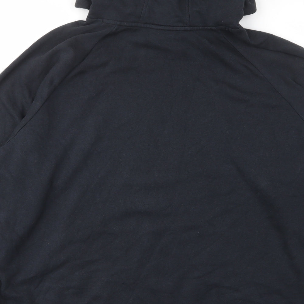 Under armour Mens Blue Cotton Pullover Hoodie Size 3XL - Pockets