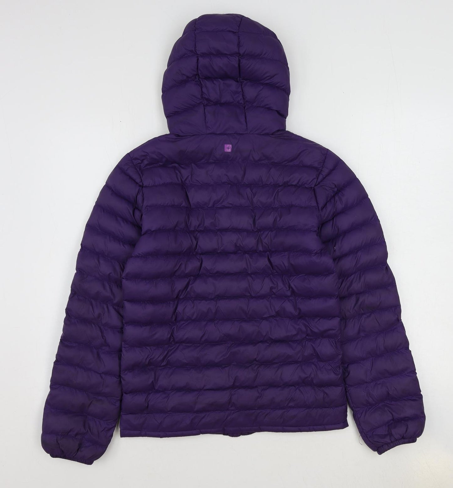 Mountain Warehouse Girls Purple Puffer Jacket Coat Size 11-12 Years Zip