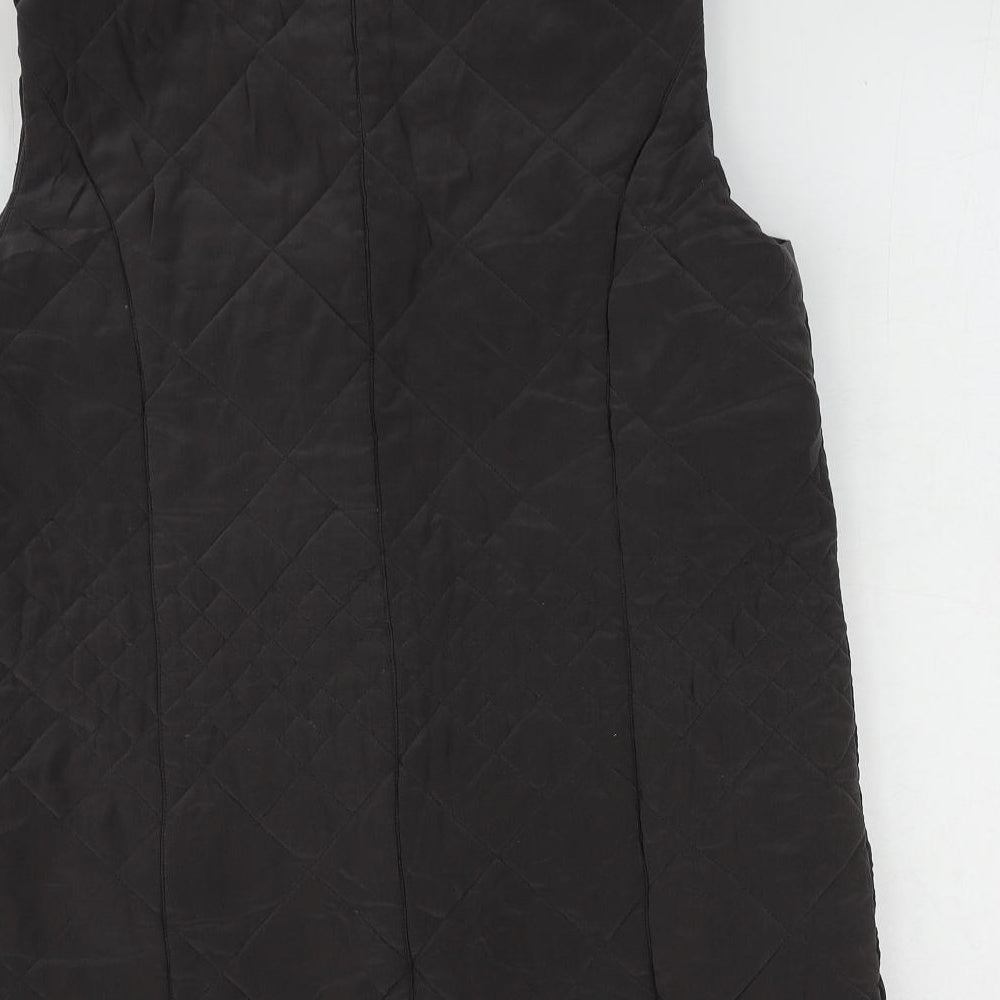 Touch Of Silk Womens Grey Gilet Jacket Size 12 Button