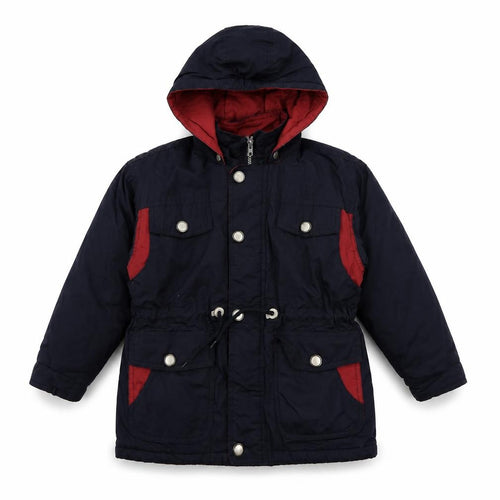Bright Futures Boys Blue Rain Coat Coat Size 5 Years Zip