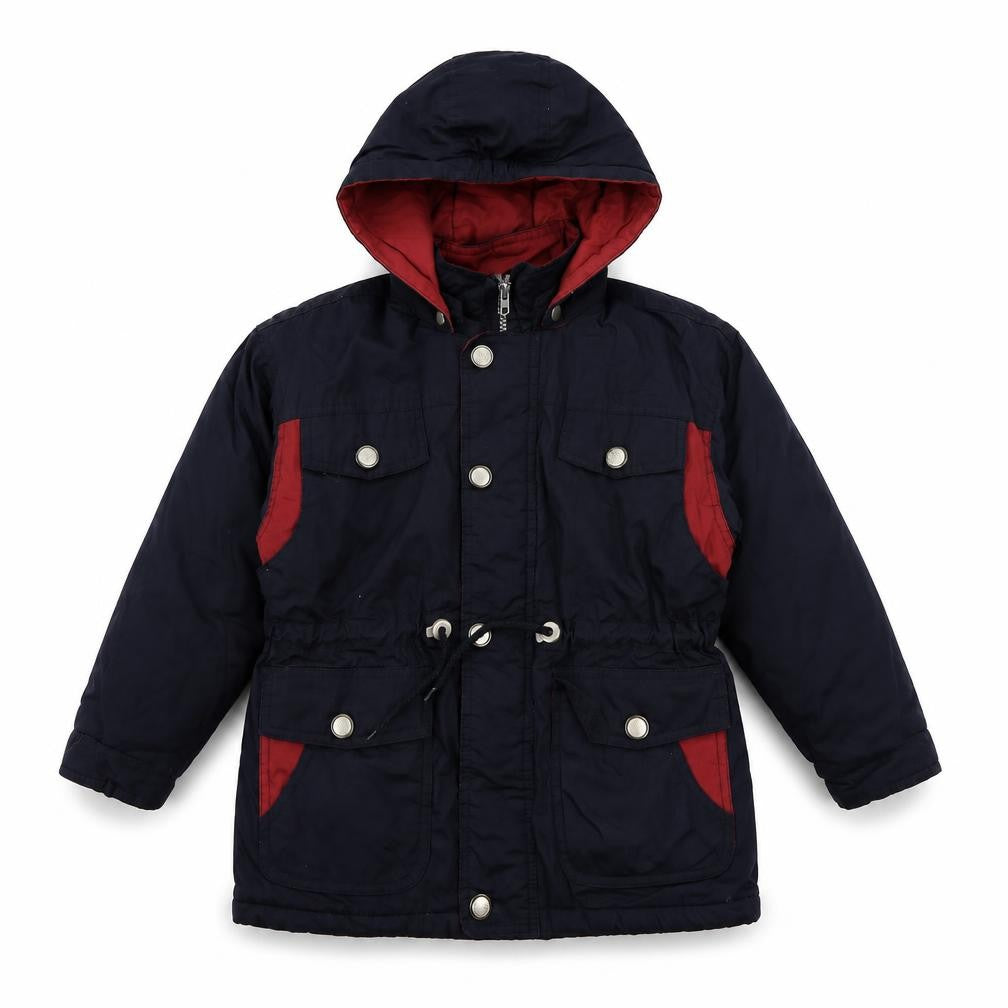 Bright Futures Boys Blue Rain Coat Coat Size 5 Years Zip