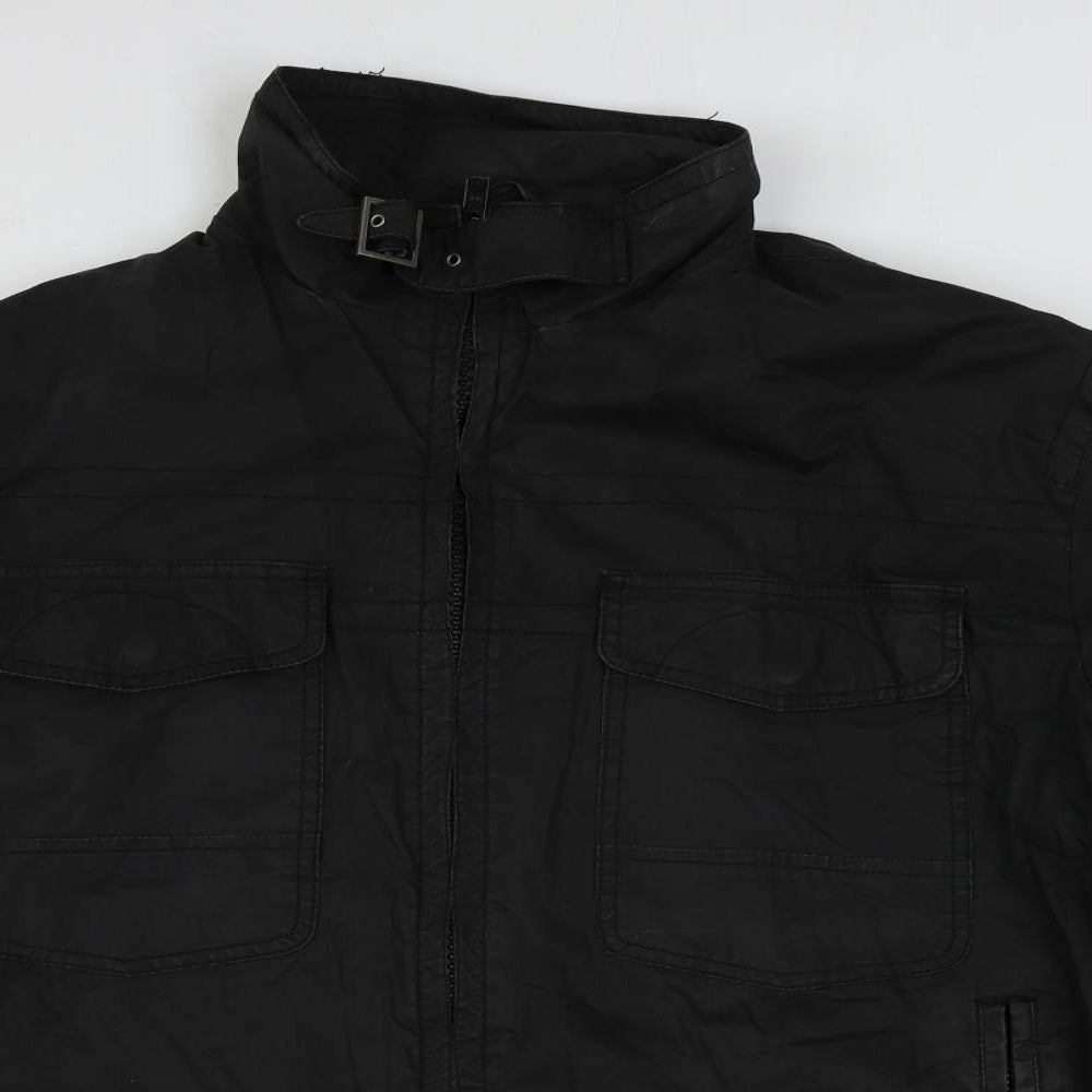 NEXT Mens Black Jacket Size XL Zip