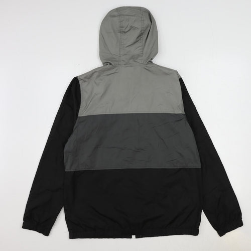 Zine Mens Grey Jacket Size S Zip