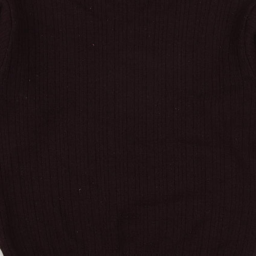 Marks and Spencer Mens Purple V-Neck Acrylic Pullover Jumper Size M Long Sleeve