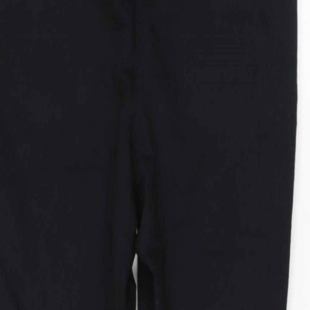 Marks and Spencer Womens Black Cotton Jegging Jeans Size 14 L28 in Regular