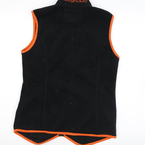 Horseware Womens Black Gilet Jacket Size S Zip
