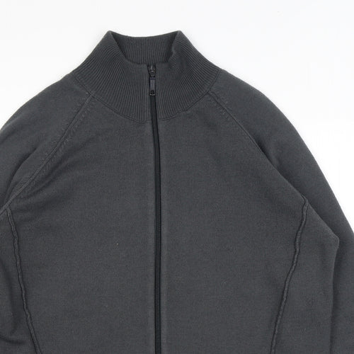 Topman Mens Grey Jacket Size S Zip