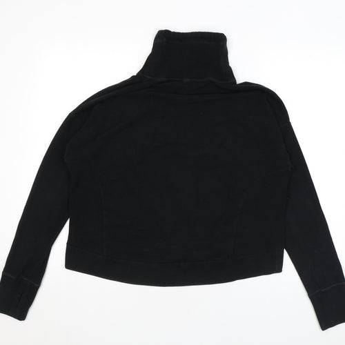 Sweaty Betty Womens Black Polyester Pullover Sweatshirt Size M Pullover