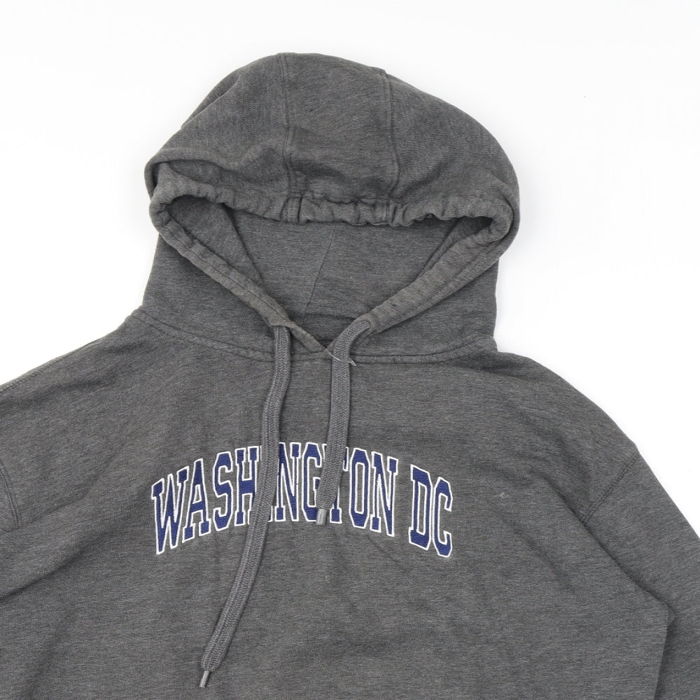 Dimco Mens Grey Polyester Pullover Hoodie Size M - Washington DC