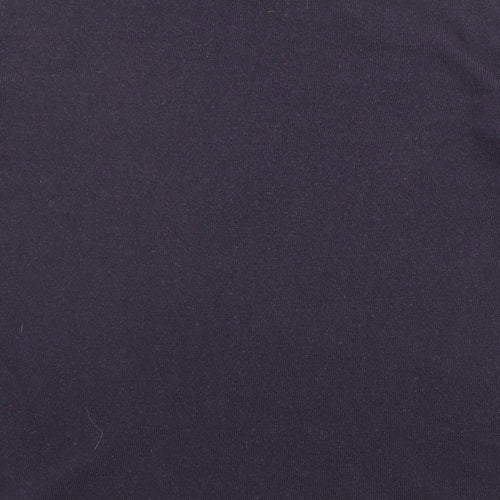 Bonmarché Womens Blue High Neck Acrylic Pullover Jumper Size 16
