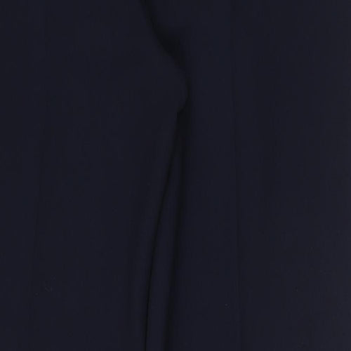 PLANET Womens Blue Polyester Dress Pants Trousers Size 14 L29 in Regular Zip