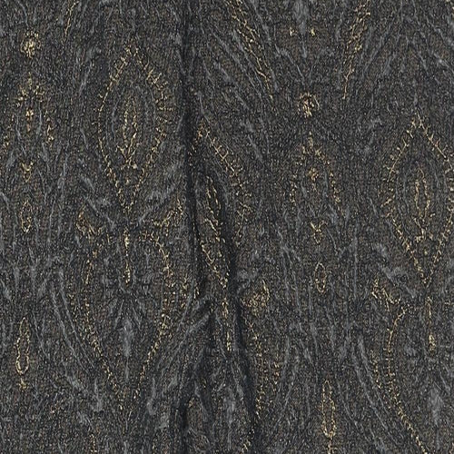 NEXT Womens Grey Geometric Polyester Trousers Size 10 L27 in Regular Zip - Gold Detail