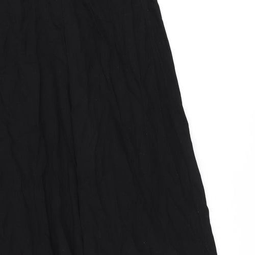 Zara Womens Black Viscose Jumpsuit One-Piece Size XS L33 in Zip