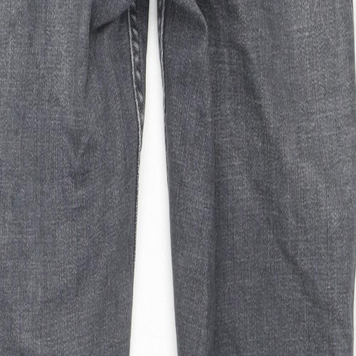 Denim & Co. Mens Grey Cotton Skinny Jeans Size 28 in L30 in Regular Zip