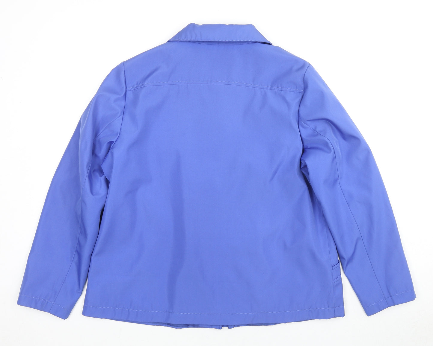 Bonmarché Womens Blue Jacket Size M Zip