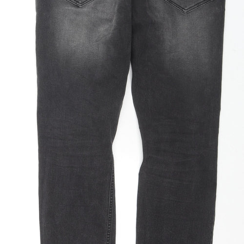 Nº91 Womens Black Cotton Skinny Jeans Size 34 in L32 in Regular Zip