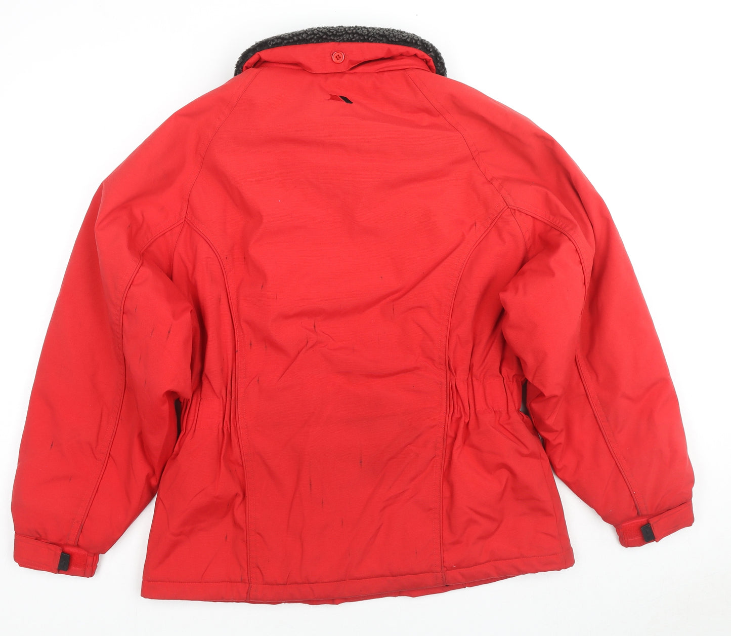 Trespass Womens Red Ski Jacket Coat Size S Zip