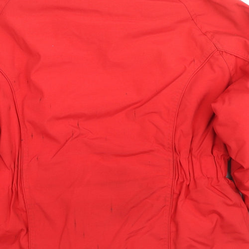 Trespass Womens Red Ski Jacket Coat Size S Zip