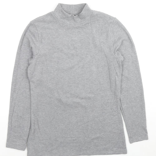 Marks and Spencer Womens Grey Viscose Pullover Sweatshirt Size 18 Pullover