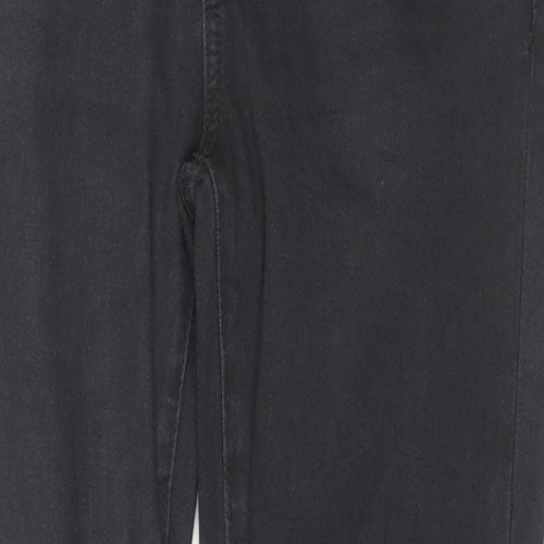 Pilcro Womens Black Cotton Skinny Jeans Size 28 in L27 in Regular Zip