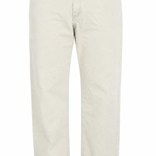 Lee Womens Beige Cotton Straight Jeans Size 34 in L32 in Regular Zip