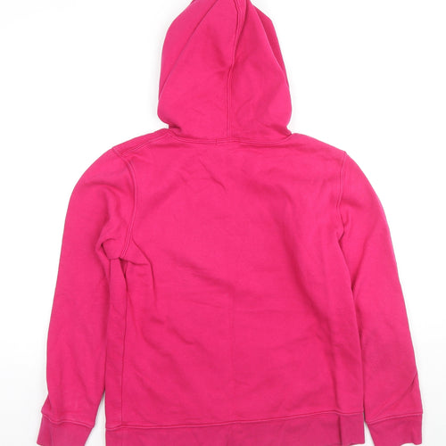 Gap Womens Pink Cotton Pullover Hoodie Size S Pullover - Logo