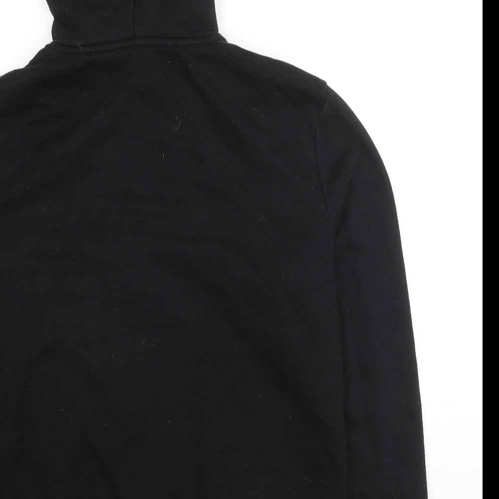 Divided by H&M Mens Black Cotton Full Zip Hoodie Size M