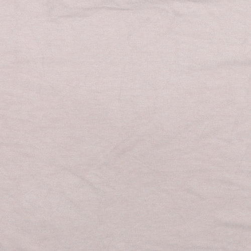 Etam Womens Beige Viscose Basic Blouse Size M Boat Neck