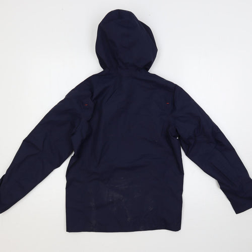 Tribord Boys Blue Jacket Size M Zip - Zipped Pockets
