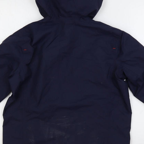 Tribord Boys Blue Jacket Size M Zip - Zipped Pockets