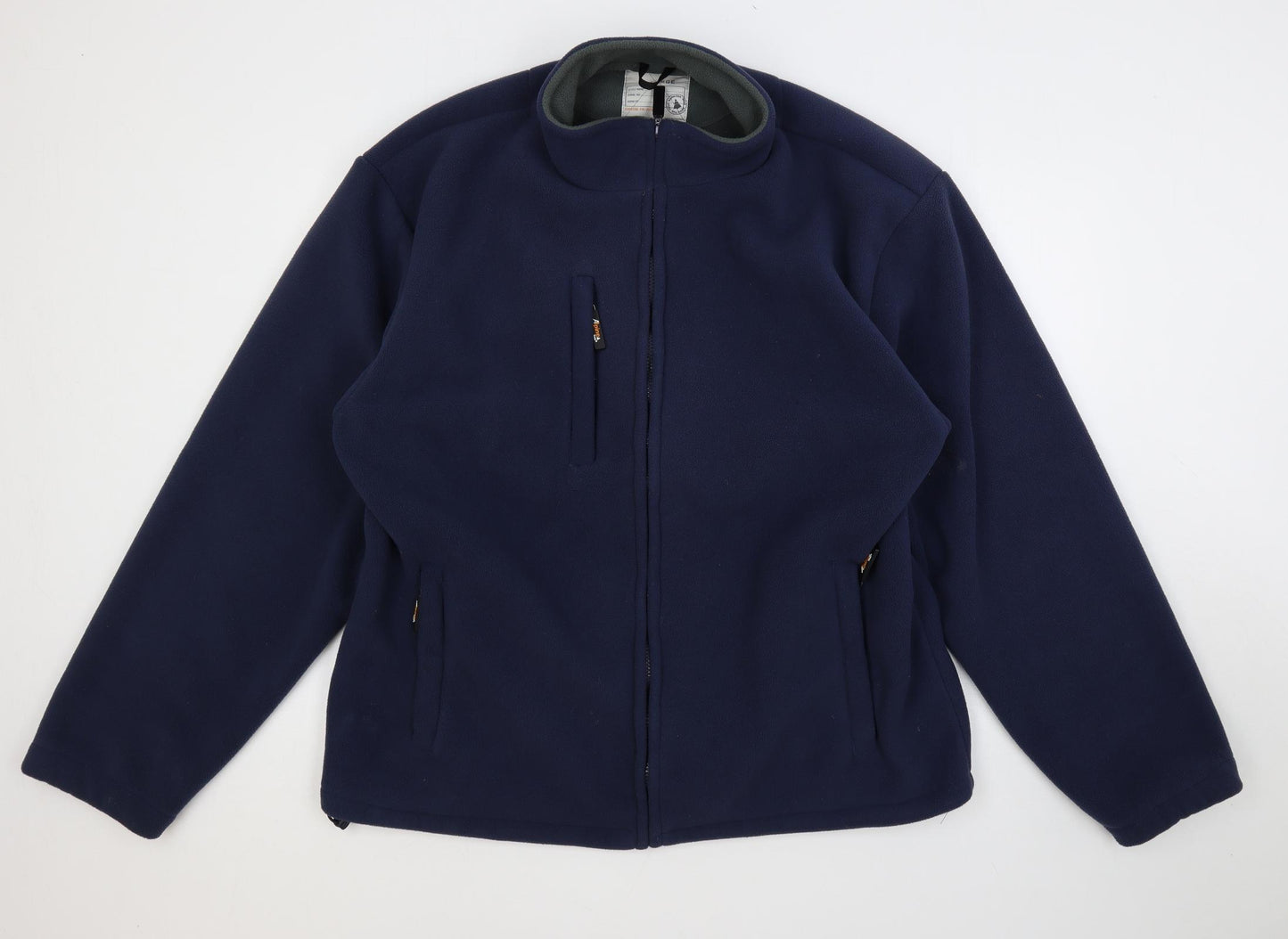 Alpine Trek Mens Blue Jacket Size 2XL Zip - Zipped Pockets