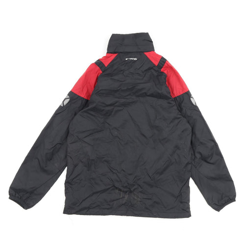 Etanno Boys Black Rain Coat Coat Size 10-11 Years Zip