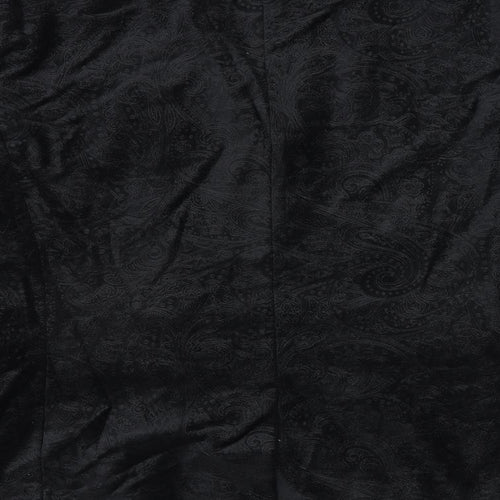 NEXT Mens Black Cotton Jacket Blazer Size 42 Regular