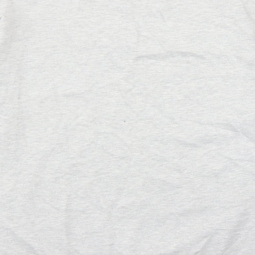 New Look Womens Grey Polyester Pullover Sweatshirt Size M Pullover